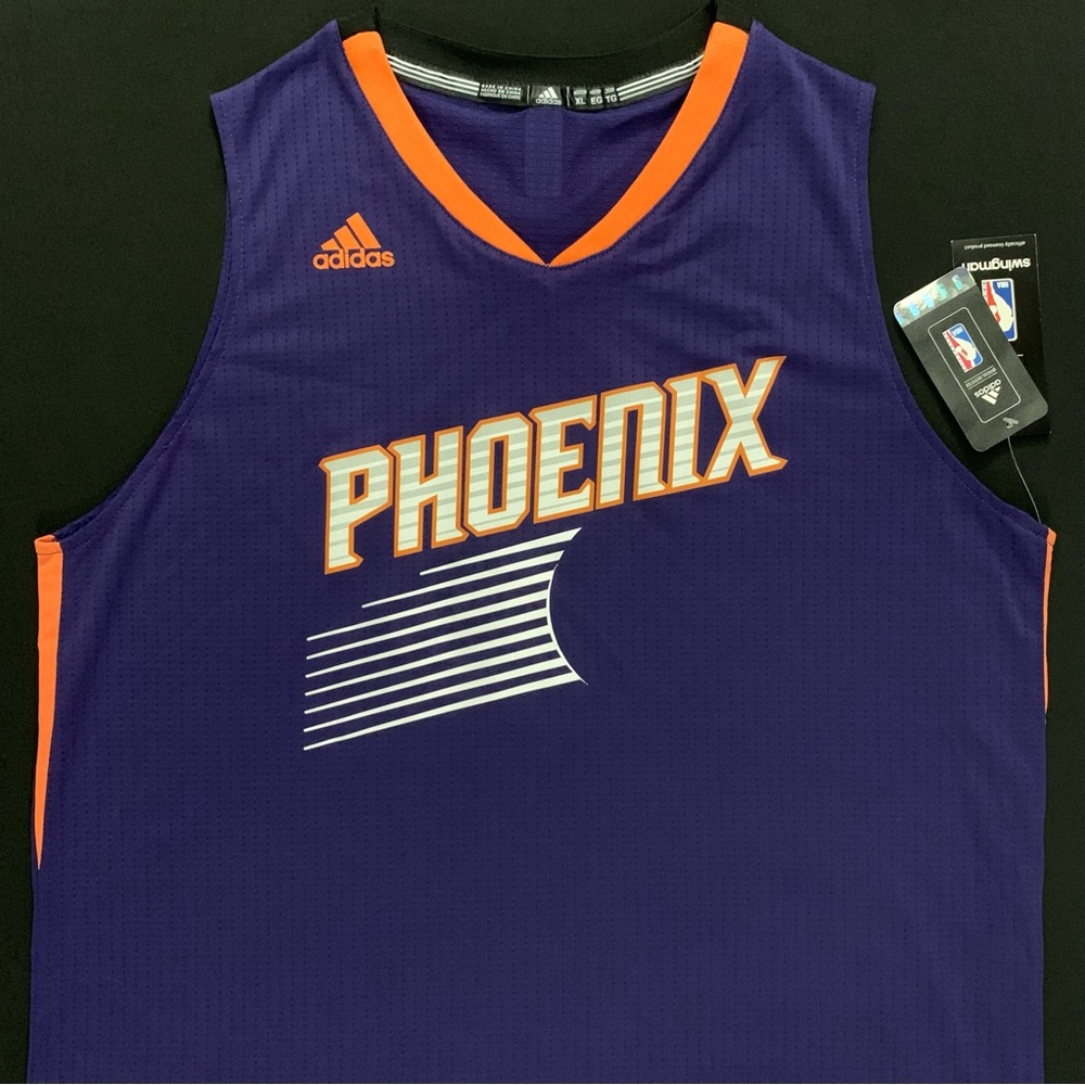 NWT Adidas Phoenix Suns Purple Blank 2014-2017 Road Swingman Jersey Youth XL